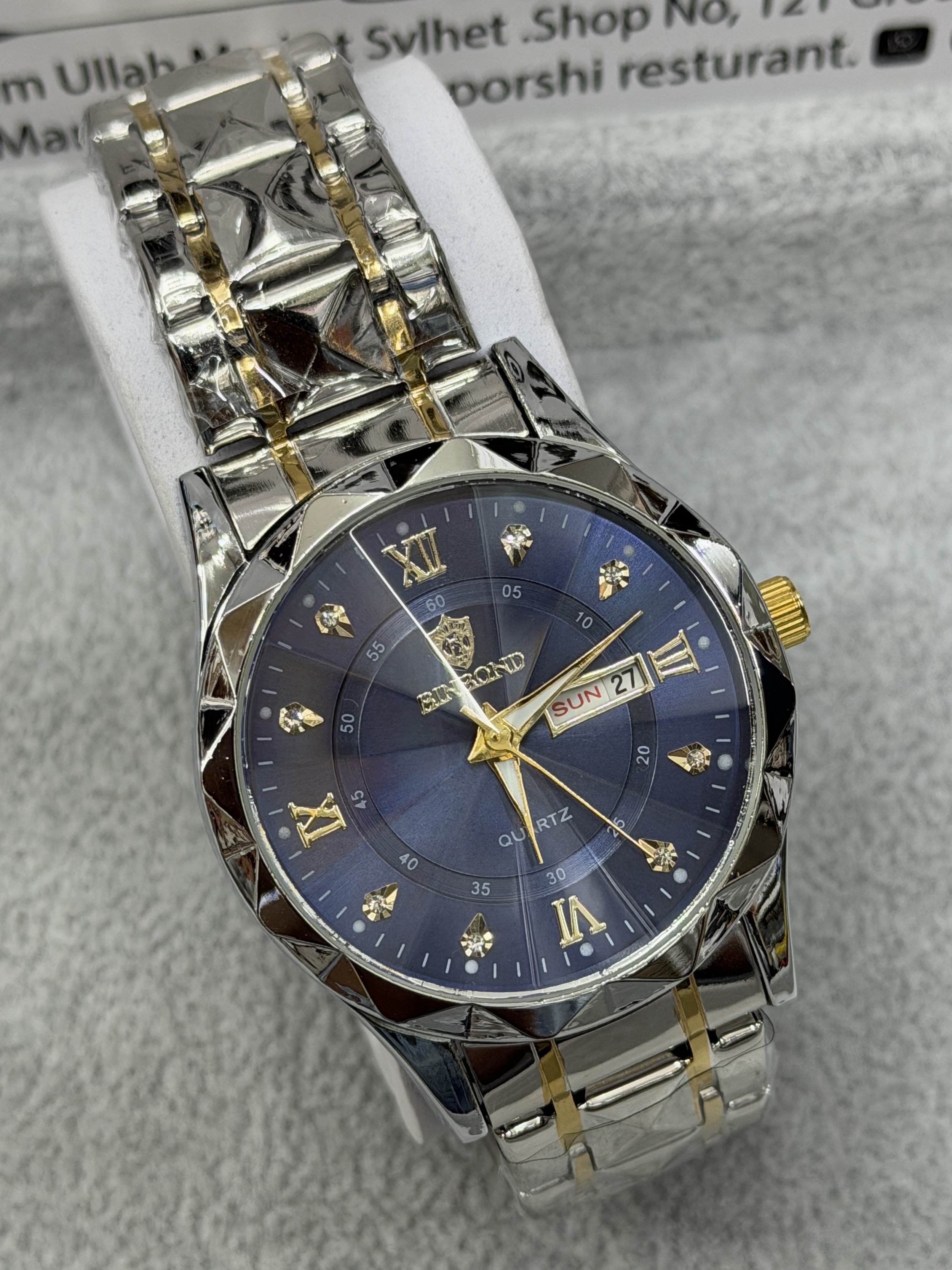 Bindbond daimond glass watch_img_5