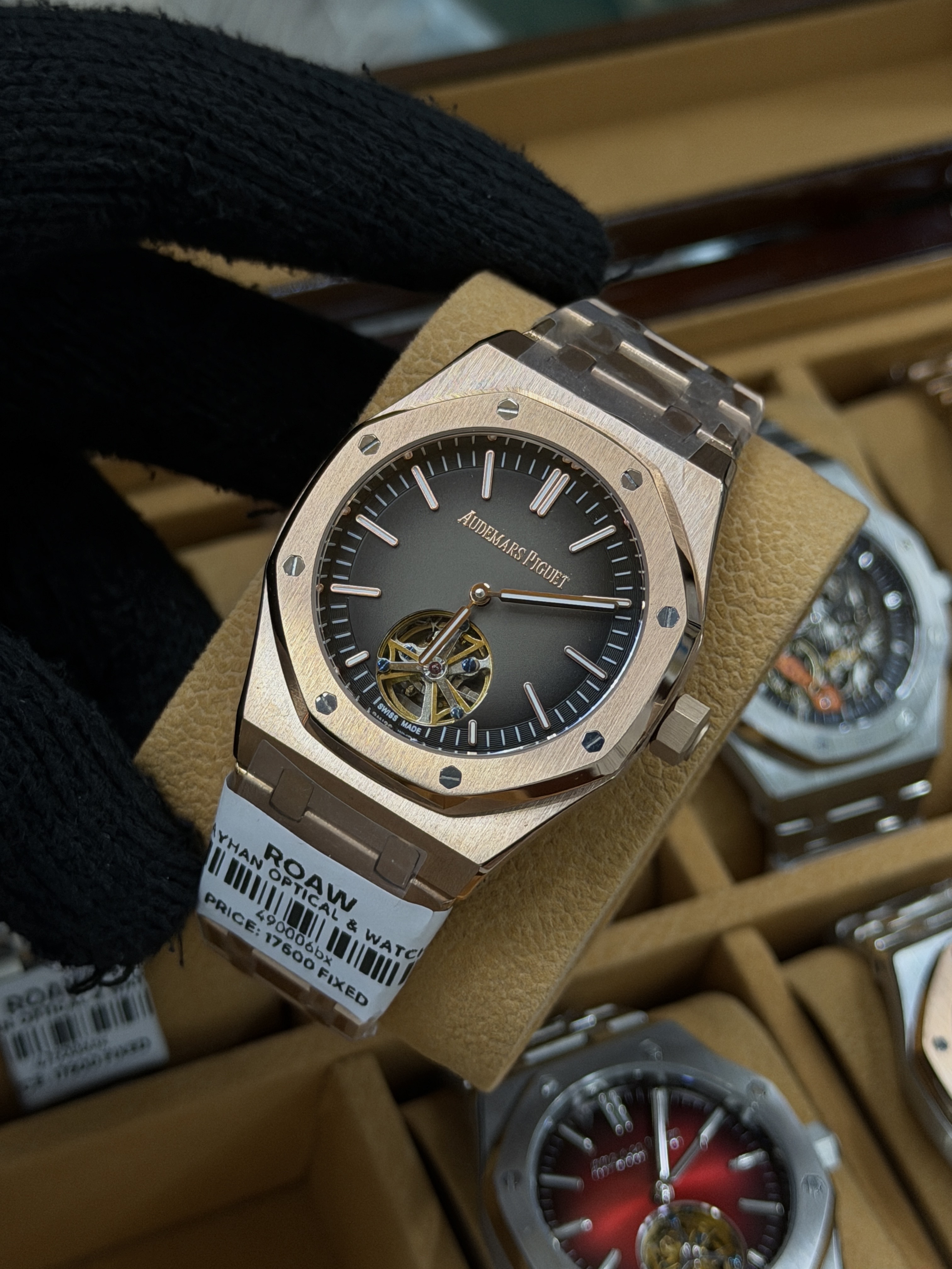 Audemars Piguet Royal Oak Tourbillon Rose gold colour (Master grade)_img_1