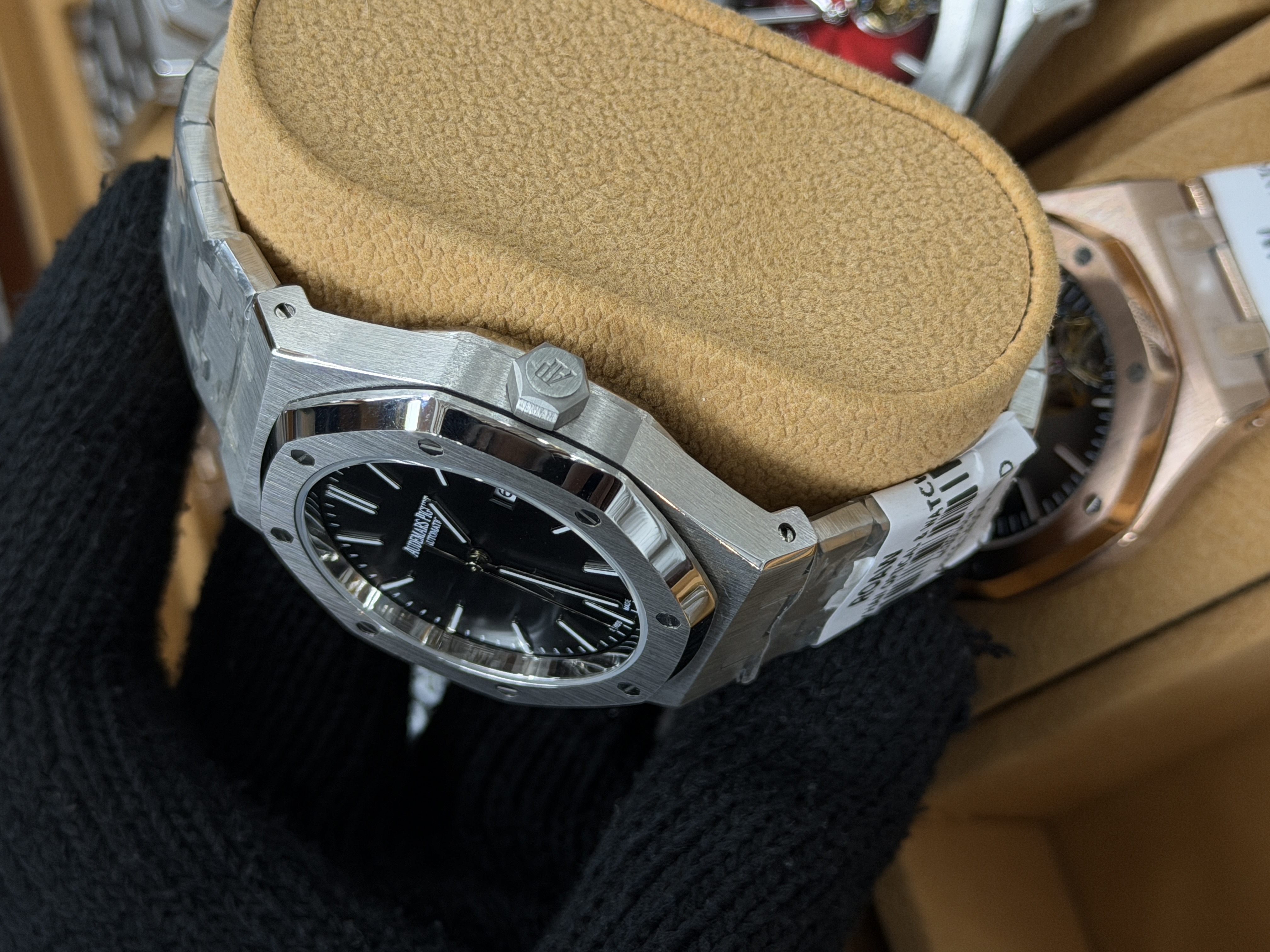 Audemars Piguet Royal Oak Automatic Black dial (AAA)_img_3