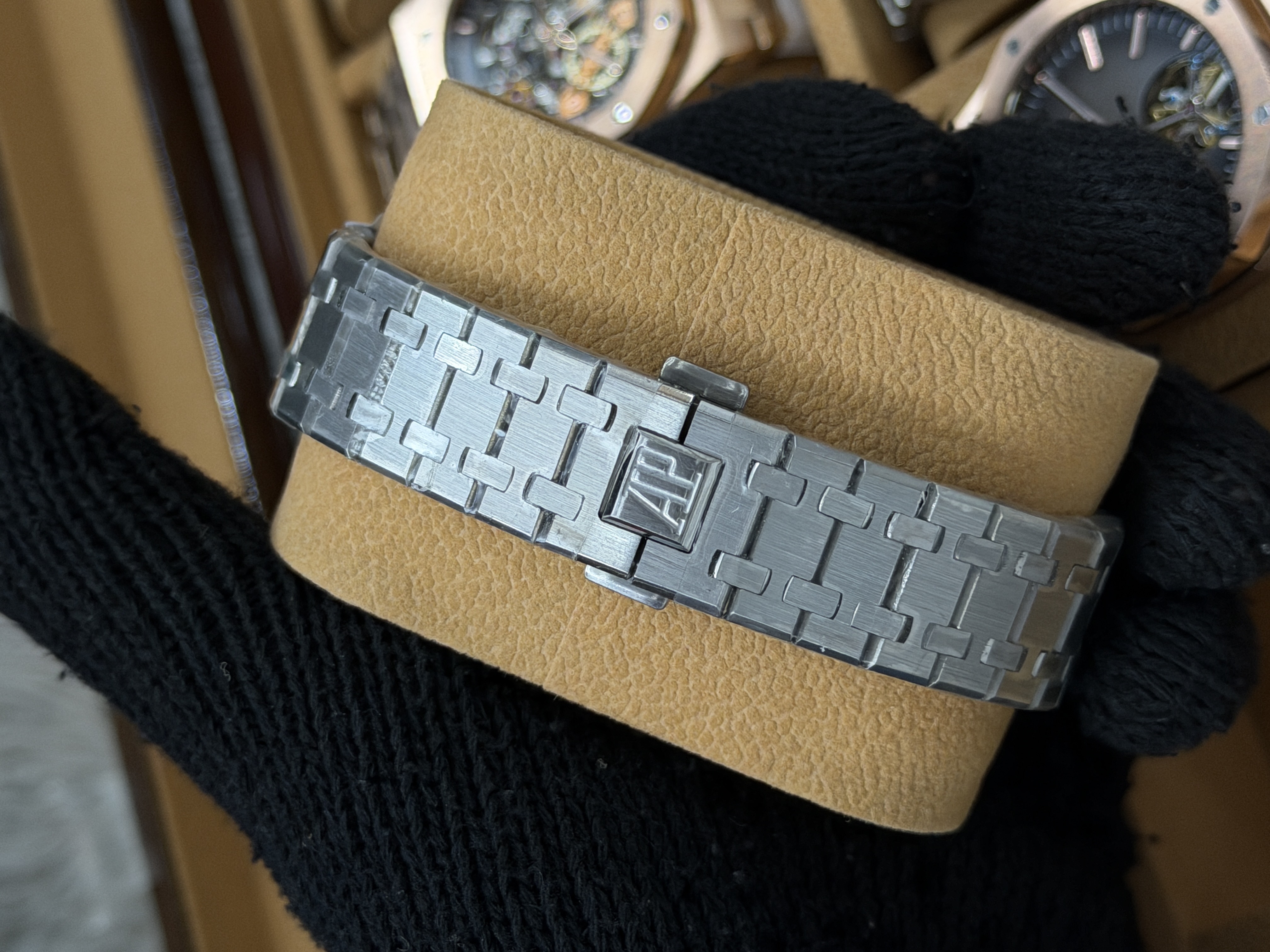 Audemars Piguet Royal Oak Automatic Black dial (AAA)_img_4