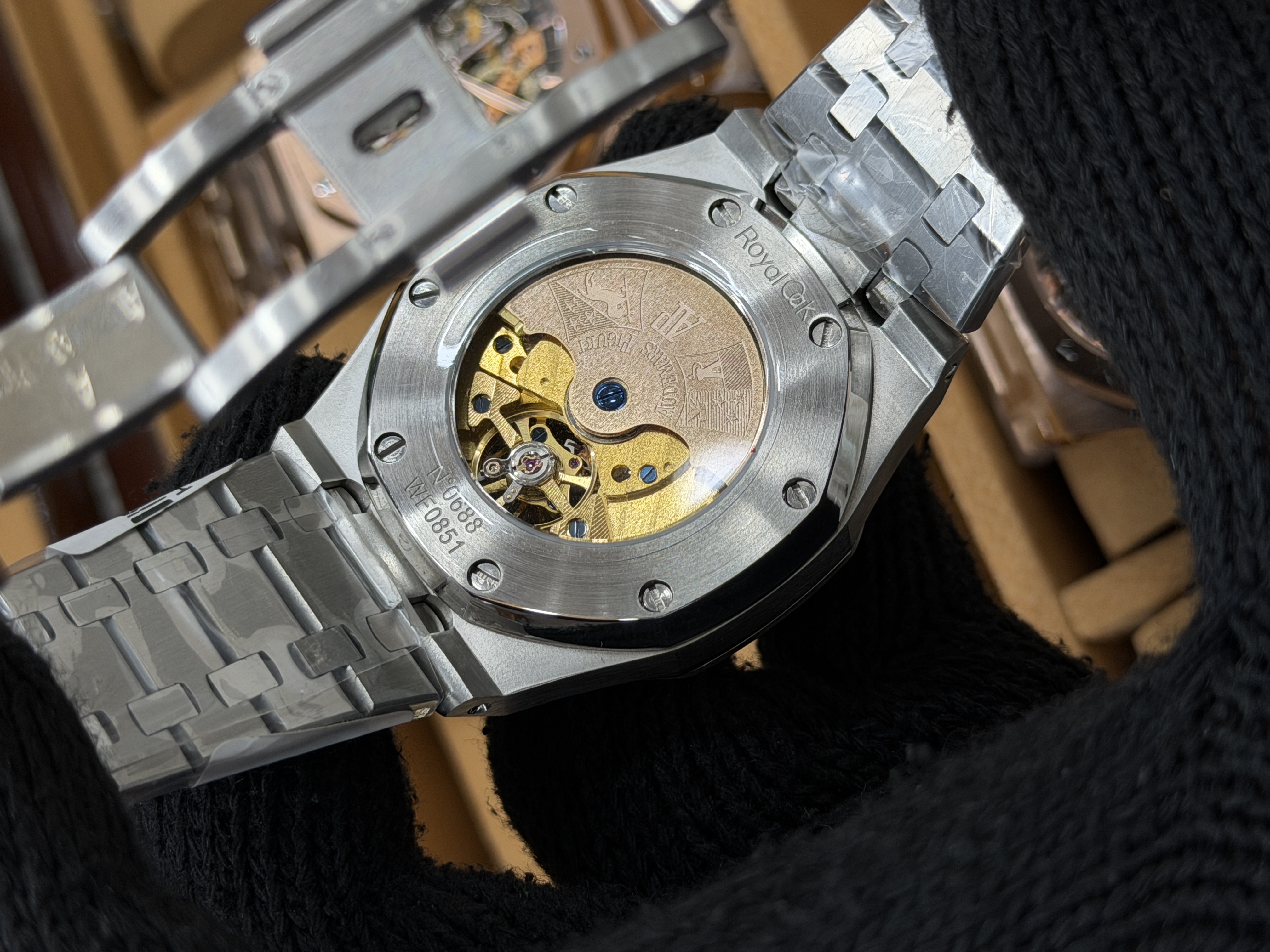 Audemars Piguet Royal Oak flying Tourbillion  Red dail (master grade)_img_8