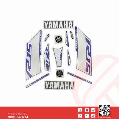 Full Set Sticker for Yamaha R15 V3 (BS6 Racing Blue) bike._img_0