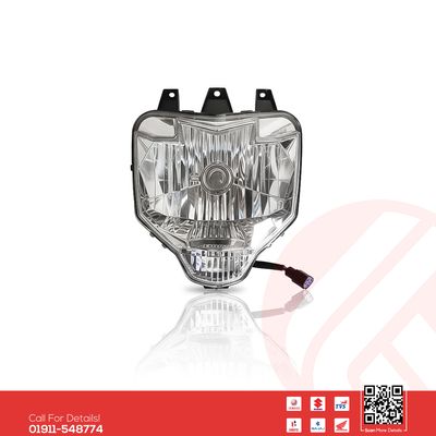 Headlight Assy for Yamaha FZS V2 bike.