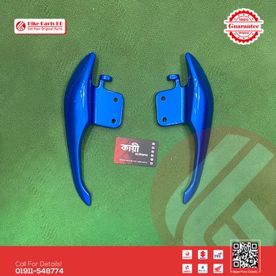 Pillion Handle (Seat Handle Blue) for Suzuki Gixxer & Gixxer SF (New Model-Glossy Blue Color) bike._img_1