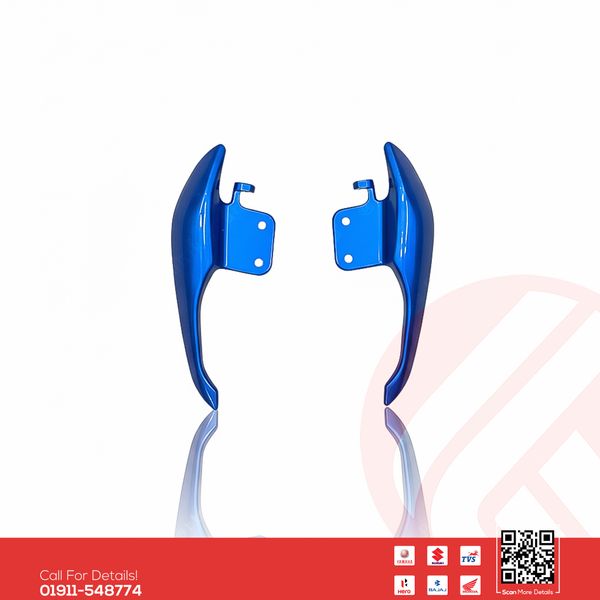 Pillion Handle (Seat Handle Blue) for Suzuki Gixxer & Gixxer SF (New Model-Glossy Blue Color) bike.