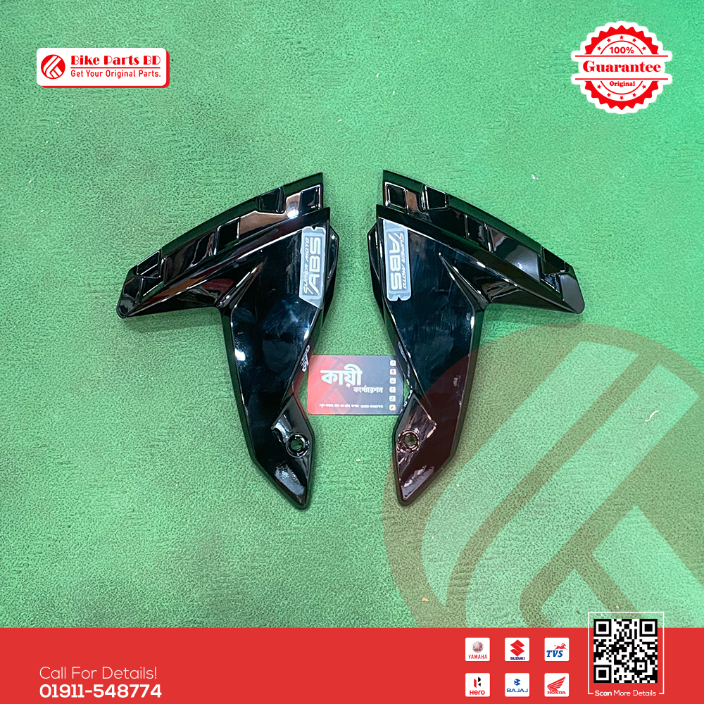 Mudguard Kan for TVS RTR 4V (Black Colour) bike._img_0