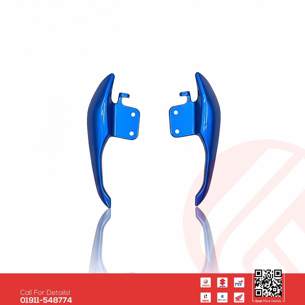 Pillion Handle (Seat Handle Blue) for Suzuki Gixxer & Gixxer SF (New Model-Glossy Blue Color) bike.