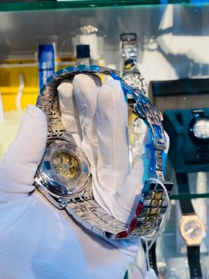 Rolex skeleton automatic men's watch_img_1