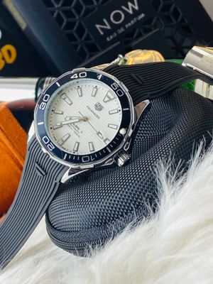 TAG Heuer Aquaracer Calibre 5 diving watch||  White Dial_img_0
