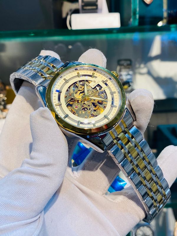 Rolex skeleton automatic men's watch