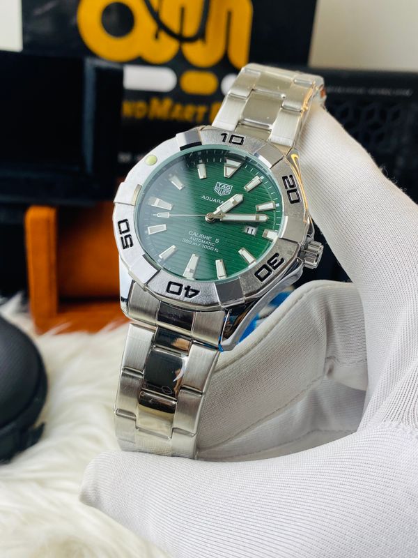TAG Heuer Aquaracer watch ||Green Dial