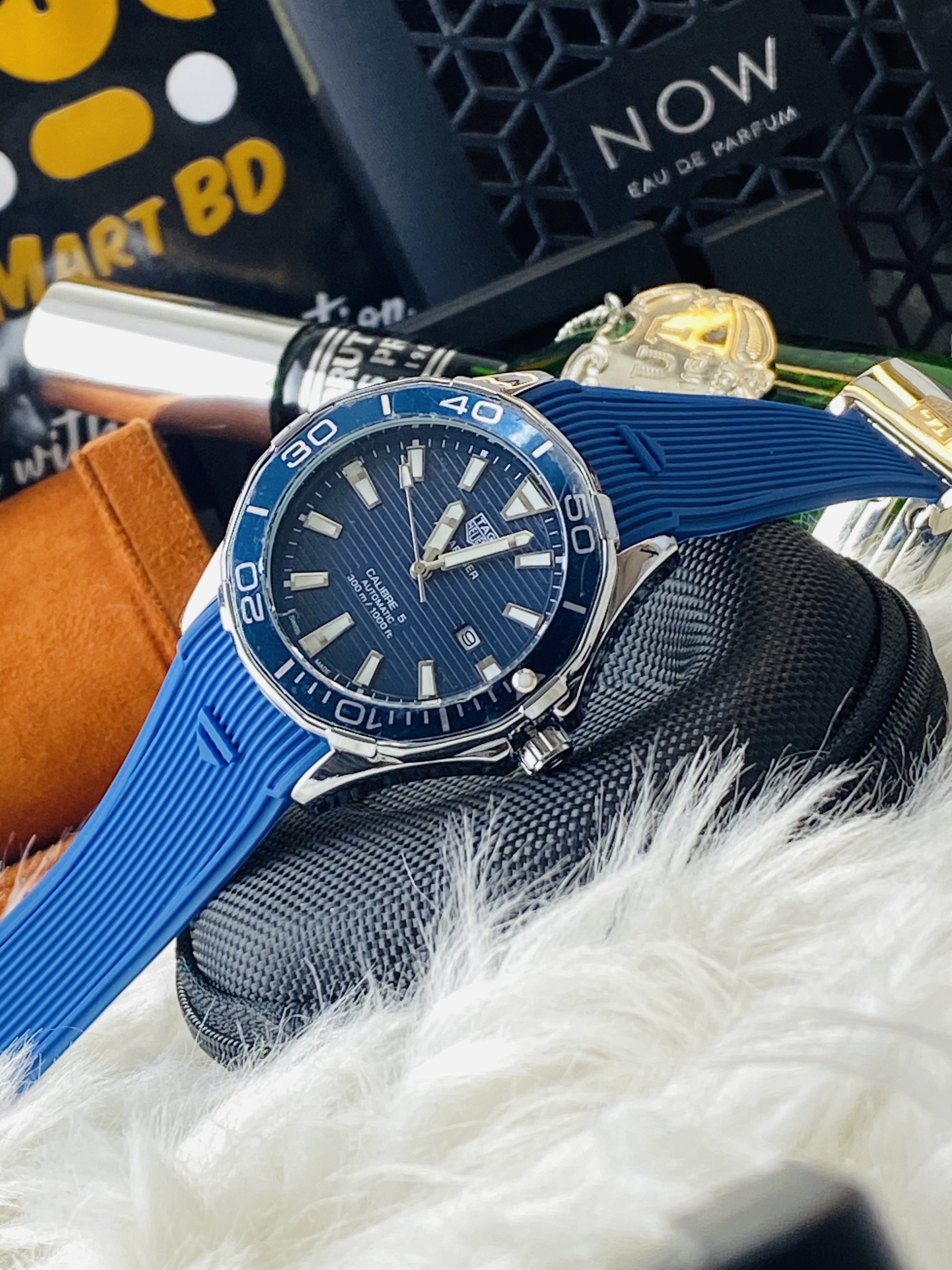 TAG Heuer Aquaracer Calibre 5 diving watch|| Blue dial_img_1