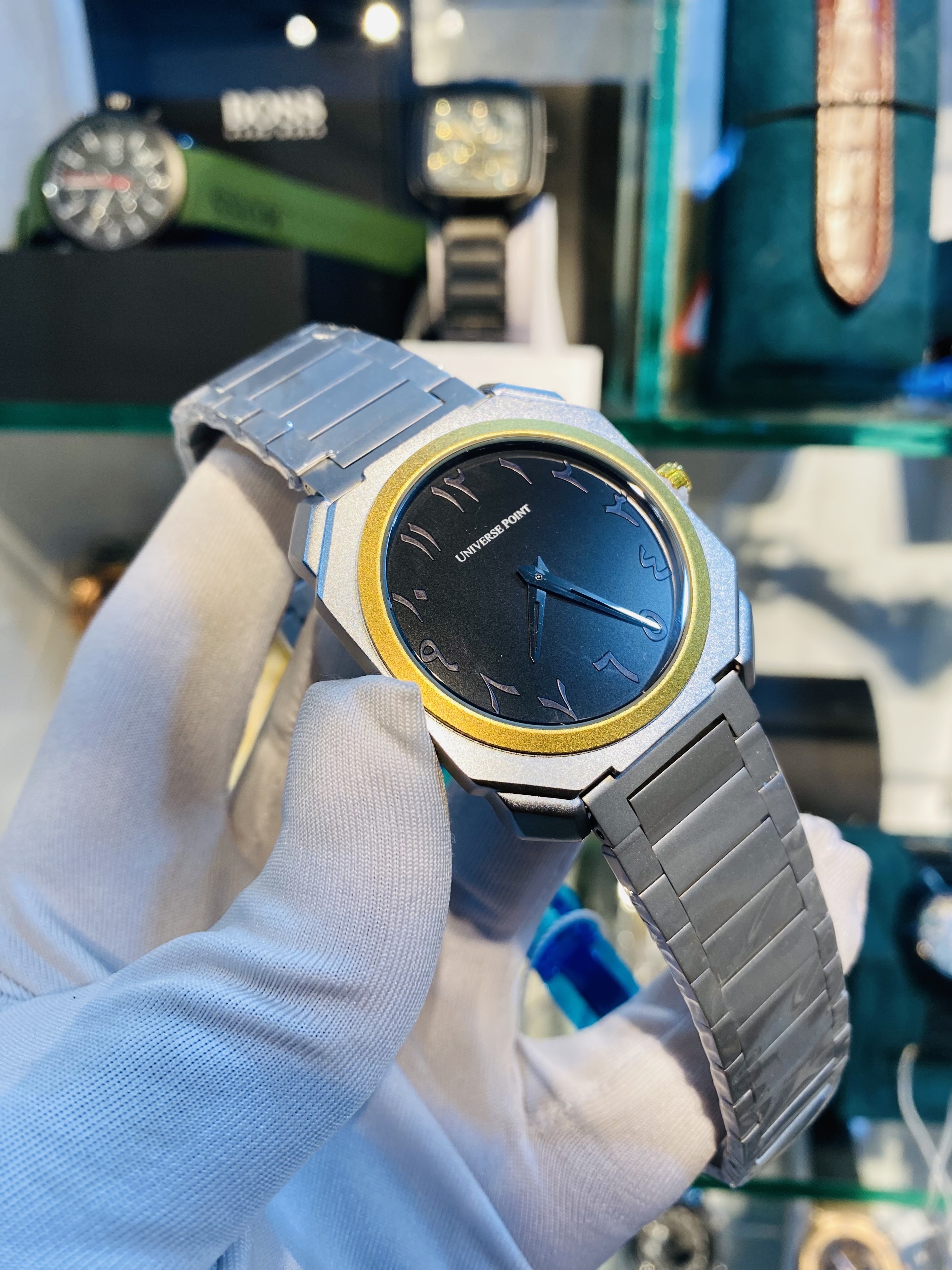 UNIVERSE POINT SLIM || Black Dial