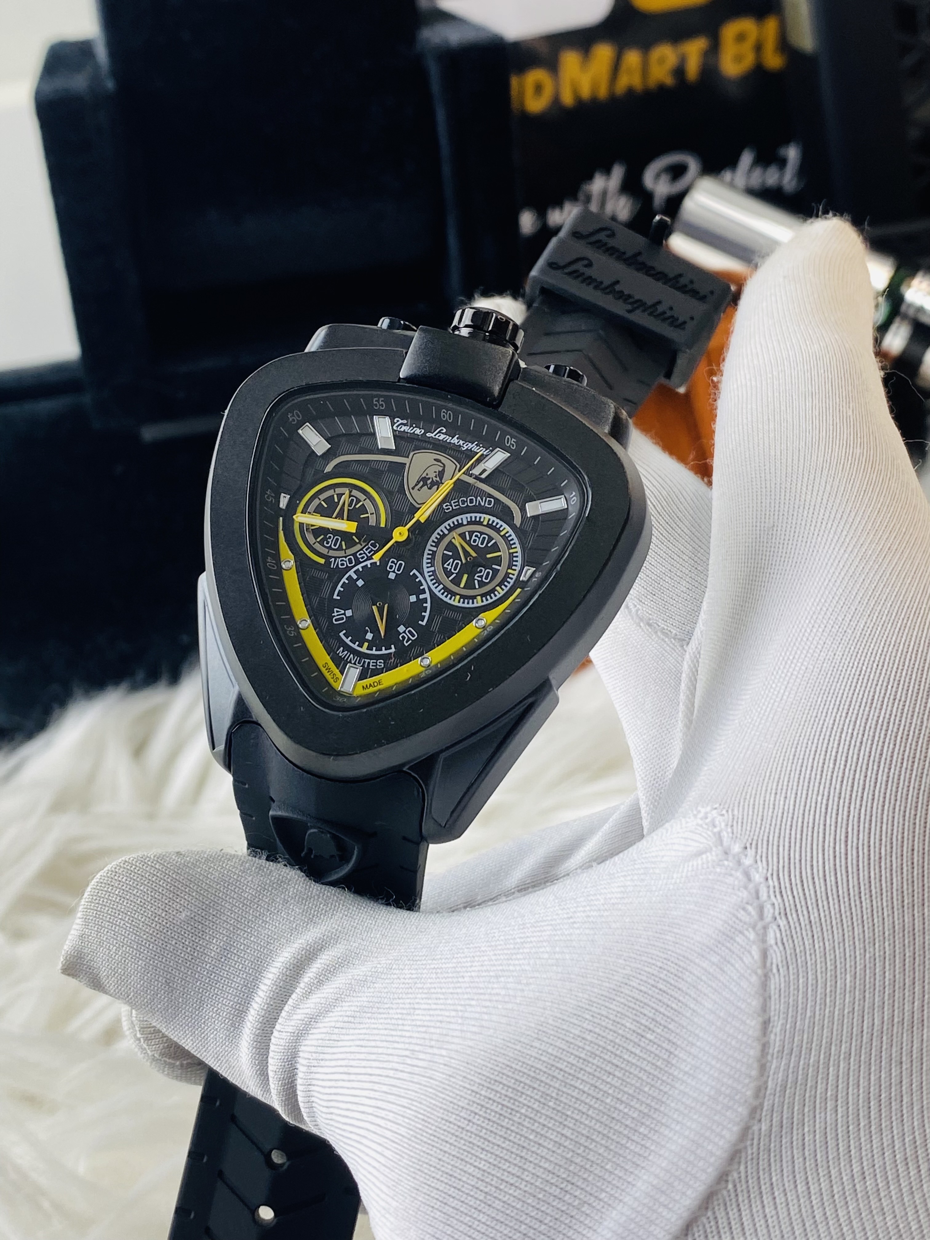 Lamborghini Active Chronograp || Full black