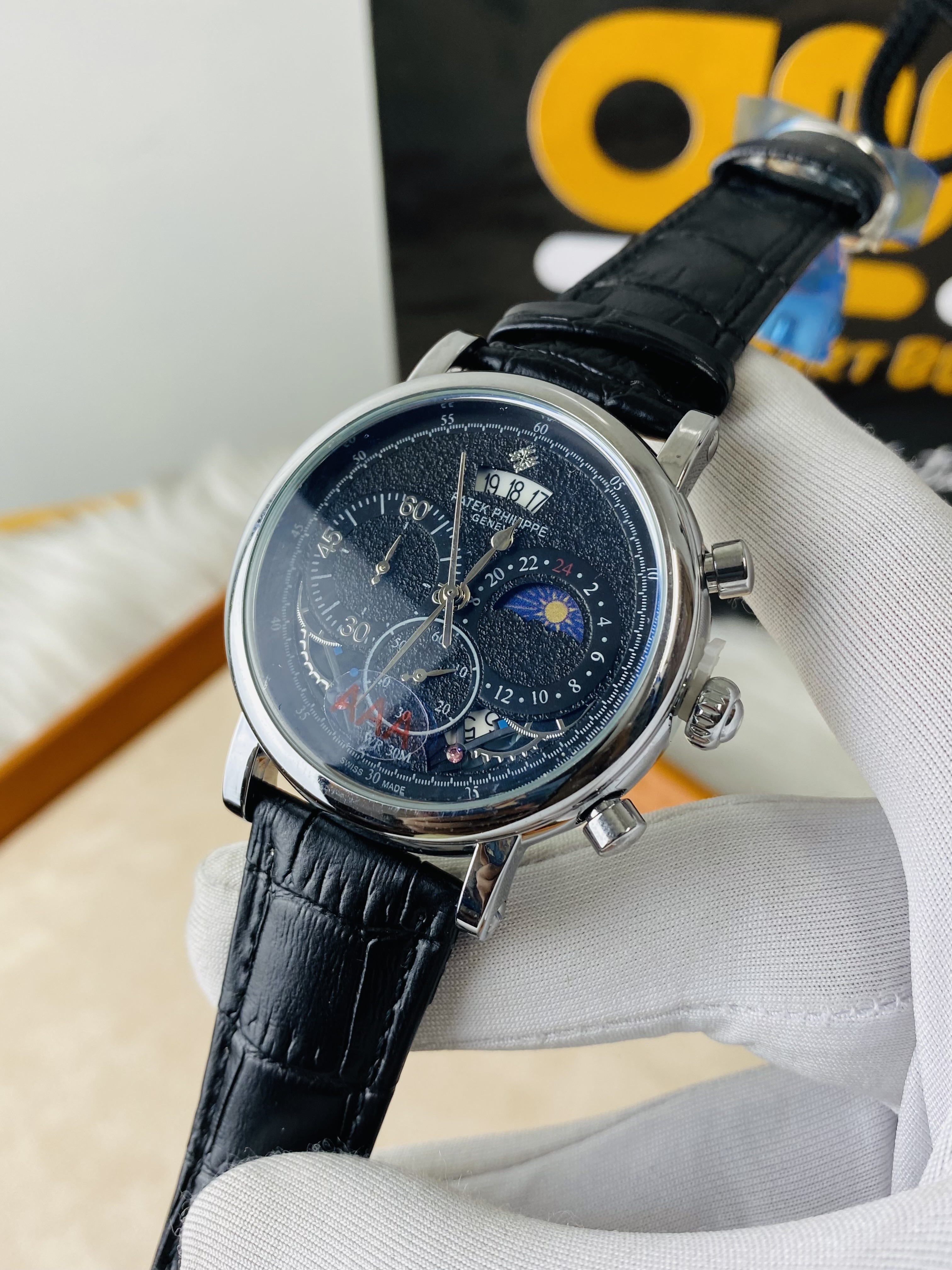 PATEK ACTIVE CHRONOGRAPH || BLACK_img_1