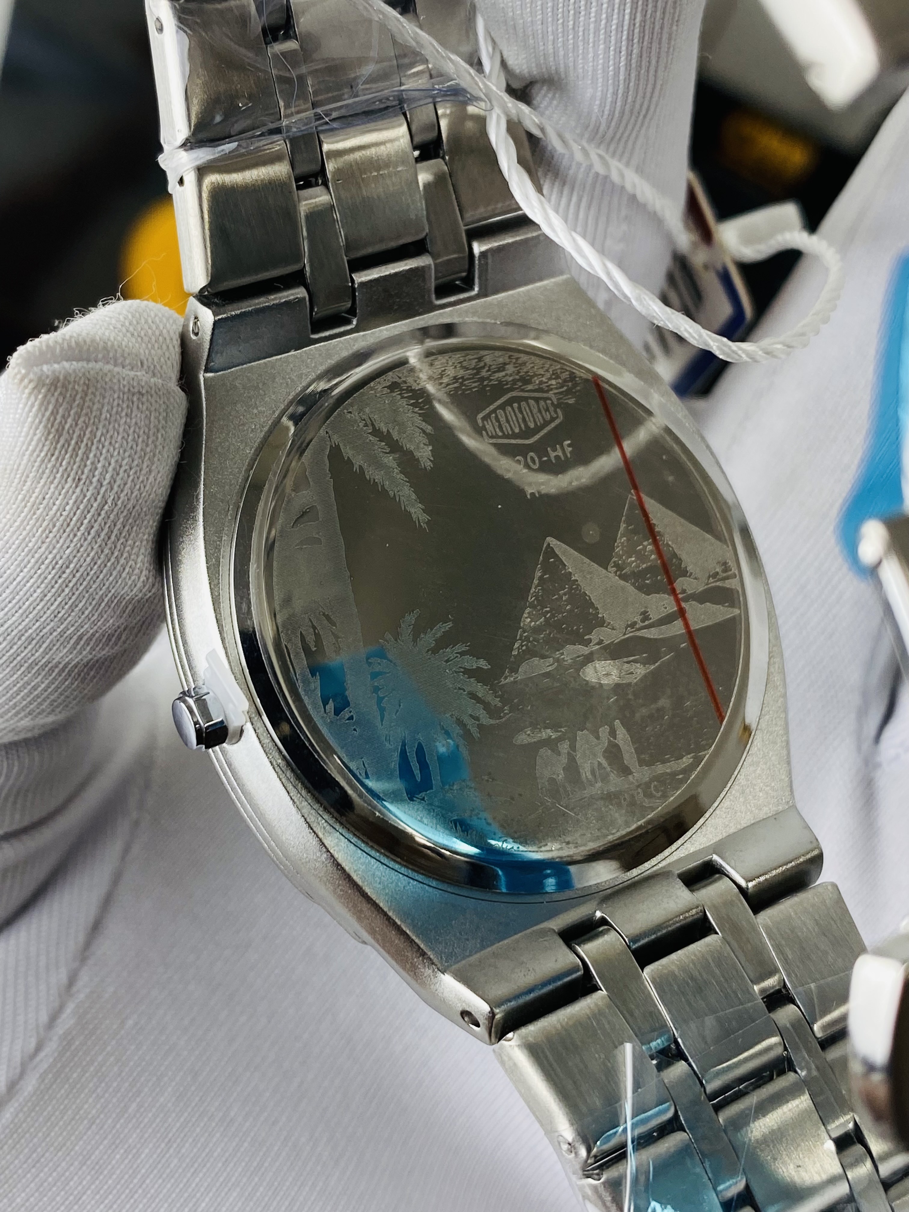 HEROFOCE stainless steel watch with an Arabic numeral dial_img_1