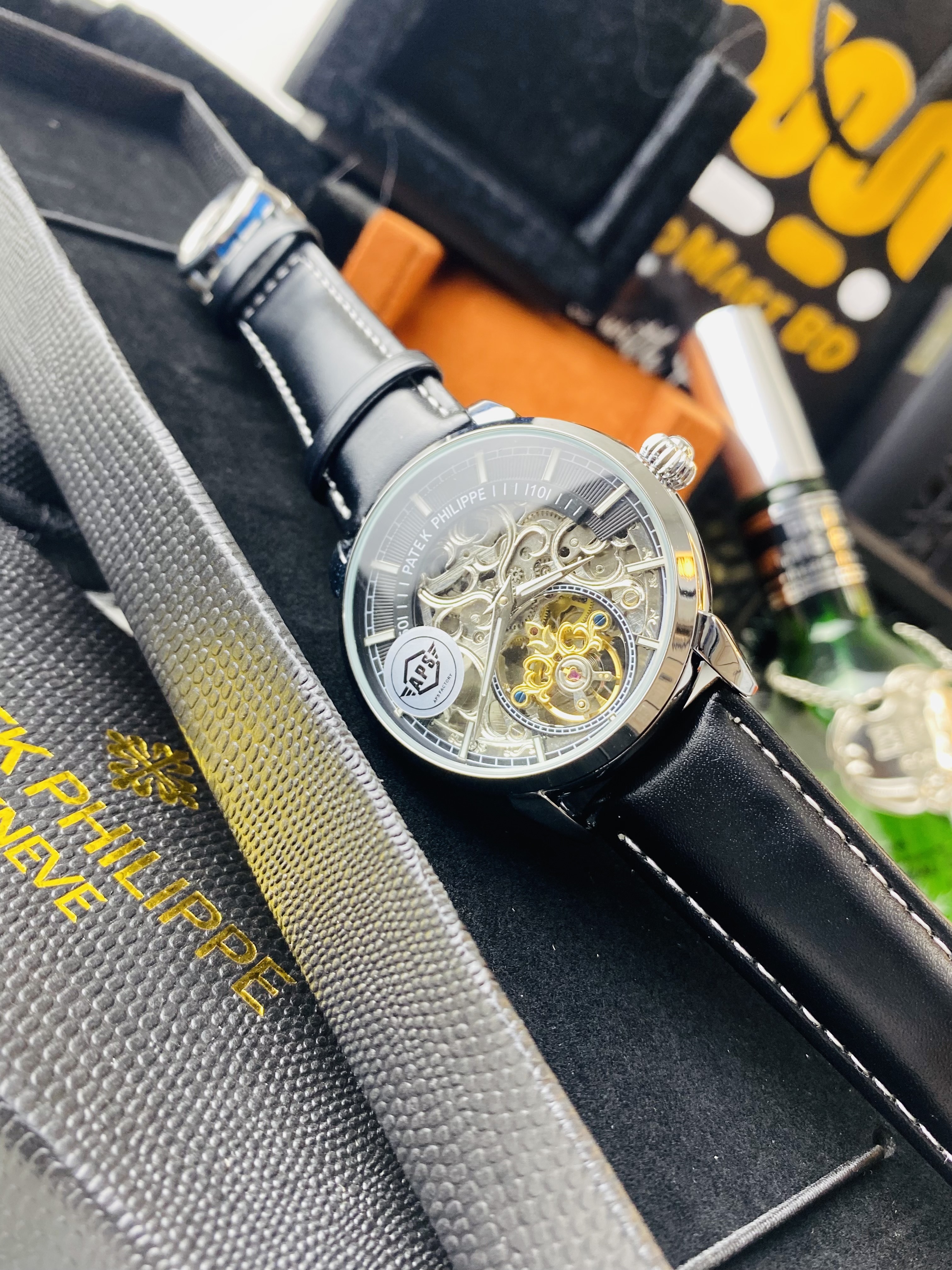 APS Patek Philippe Skeleton Automatic Watch