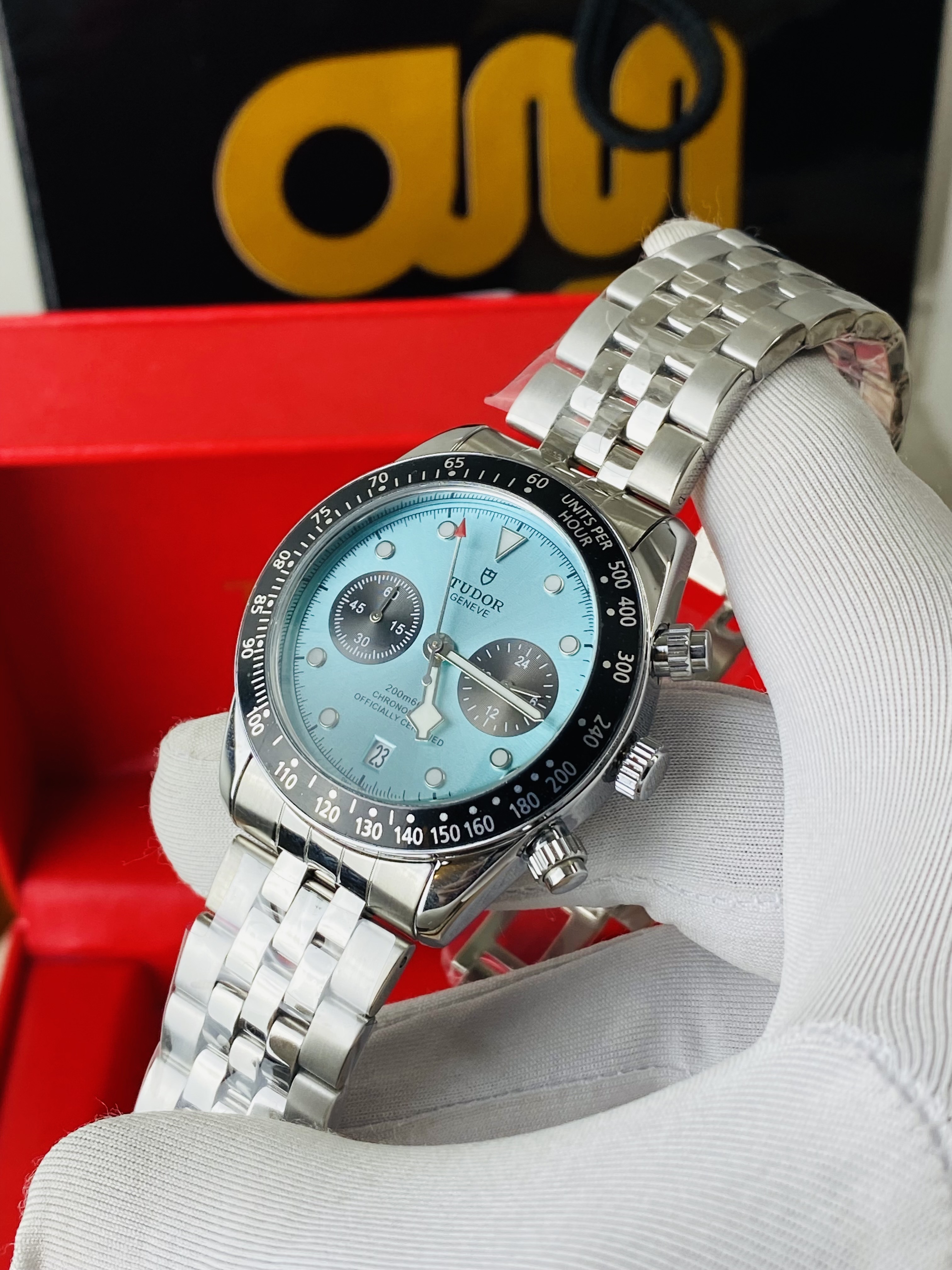 Tudor Black Bay Chrono Flamingo Blue