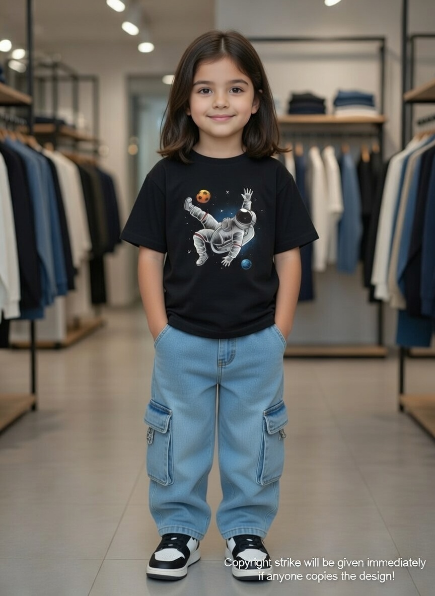 ✨Little Explorer Six Pocket Cargo Baggy Pants +T-shirts Set🔥_img_0