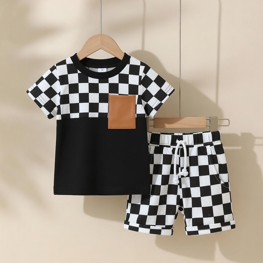 ✨ Pure Cotton Baby Fabrics Material Stylish T-Shirts set💫_img_0