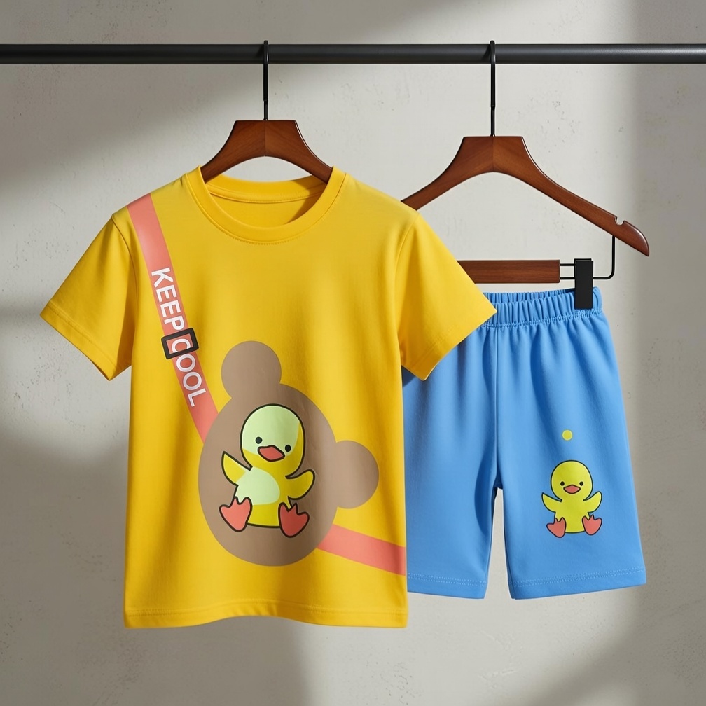👑🔥Cute Comfort Premium T-Shirt Sets for Your Princes & Princesses!👑