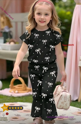 👑🔥Cute Comfort Premium Long T-Shirt Sets Princesses!👑_img_0