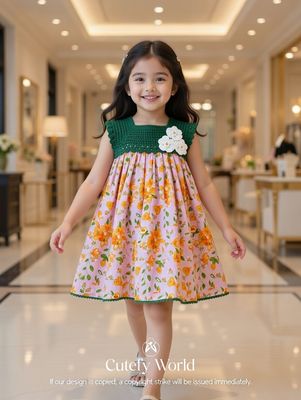 👑✨ Premium Princess Baby Girl Luxury Frock Dress ✨👑_img_0