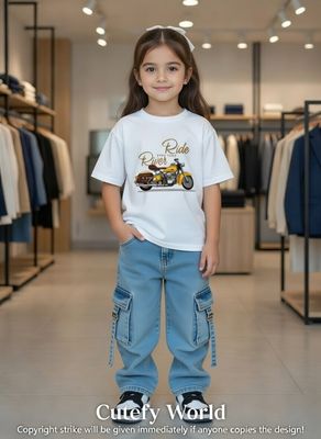✨Little Explorer Six Pocket Cargo Baggy Pants +T-shirts Set🔥_img_1