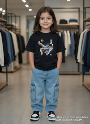 ✨Little Explorer Six Pocket Cargo Baggy Pants +T-shirts Set🔥_img_0