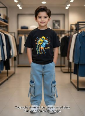 ✨Little Explorer Six Pocket Cargo Baggy Pants +T-shirts Set🔥_img_0