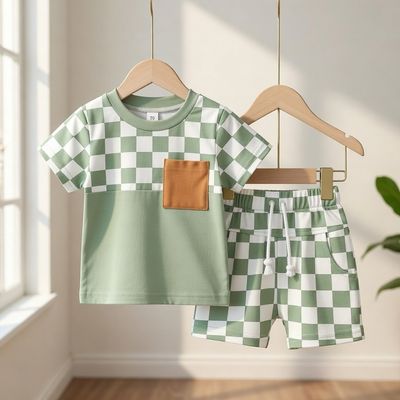✨ Pure Cotton Baby Fabrics Material Stylish T-Shirts set💫_img_0