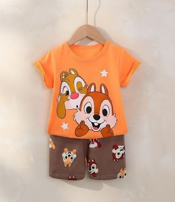 ✨ Pure Cotton Baby Fabrics Material Stylish T-Shirts set💫_img_0