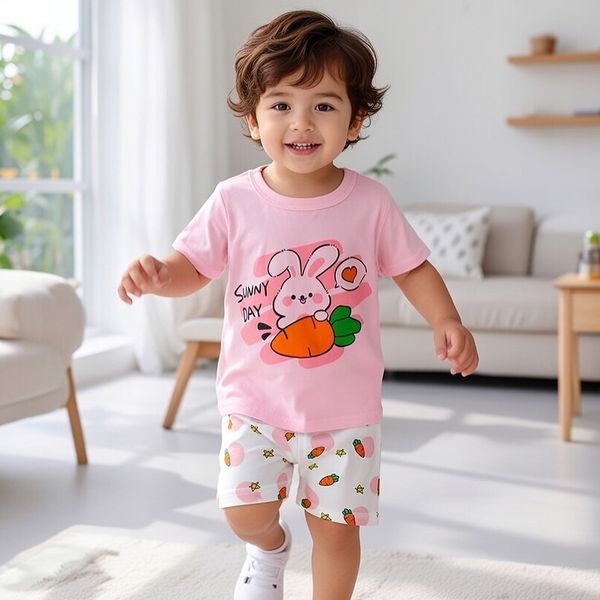 👑🔥Cute Comfort Premium T-Shirt Sets for Your Princes & Princesses!👑