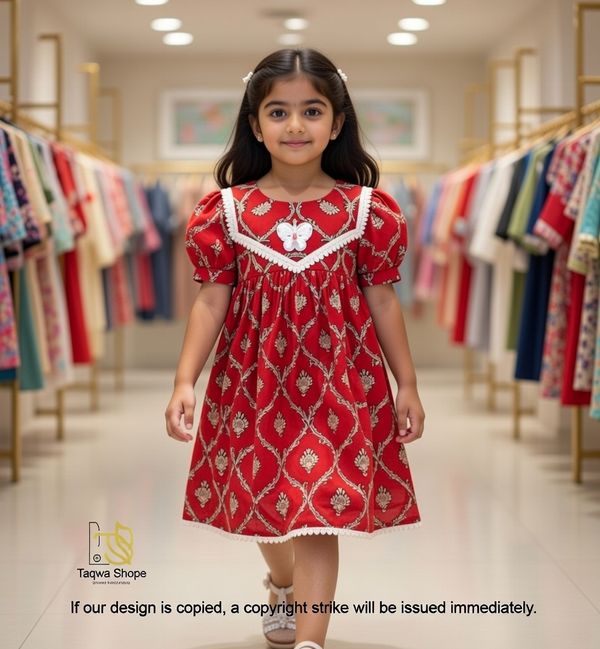 👑✨ Premium Princess Baby Girl Party Frock Dress ✨👑