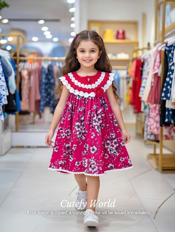 👑✨ Premium Princess Baby Girl Party Frock Dress ✨👑