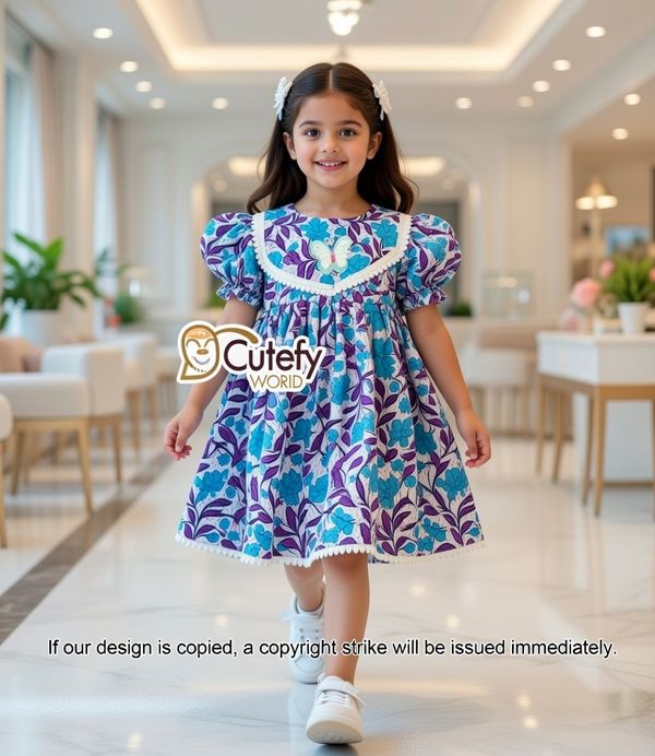 👑✨ Premium Princess Baby Girl Party Frock Dress ✨👑