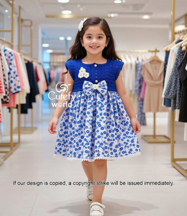 👑✨ Premium Princess Baby Girl Party Frock Dress ✨👑