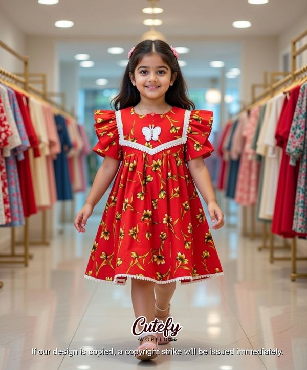 👑✨ Premium Princess Baby Girl Party Frock Dress ✨👑