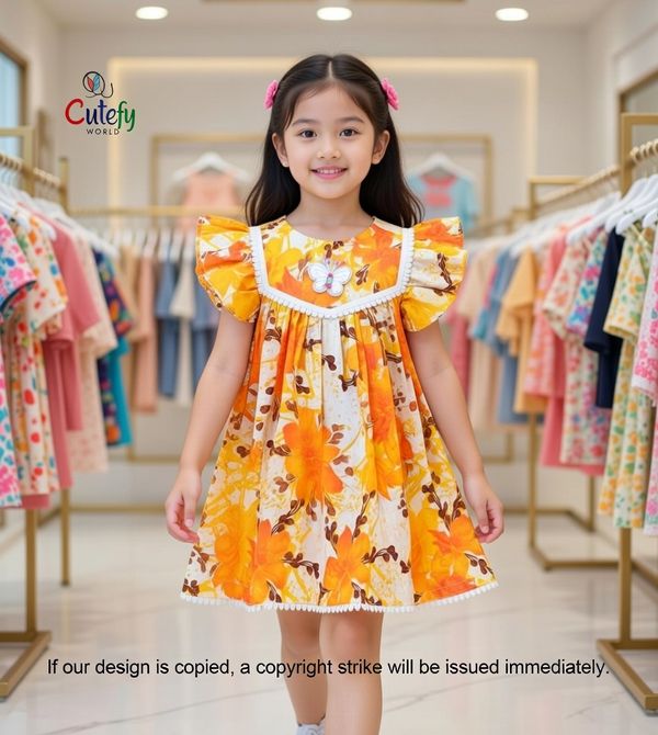 👑✨ Premium Princess Baby Girl Party Frock Dress ✨👑