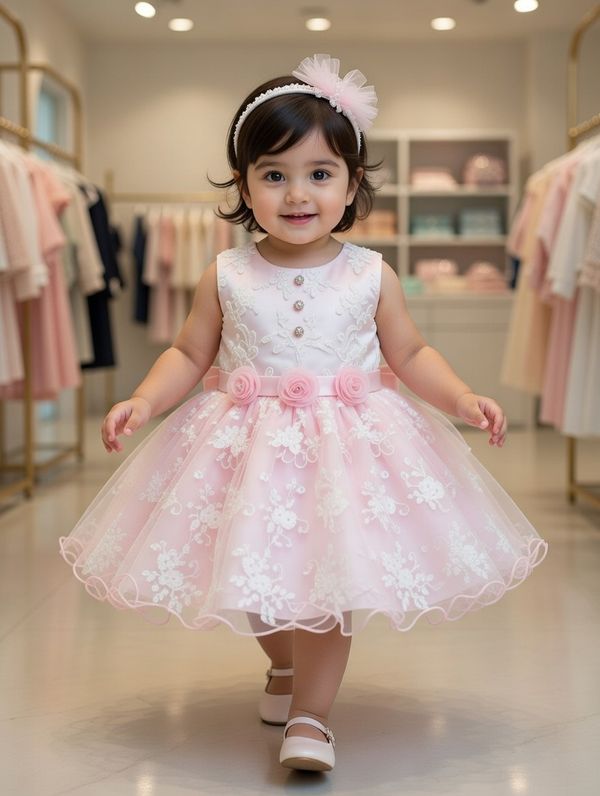 đ⨠Premium Princess Baby Girl Luxury Frock Dress â¨đ