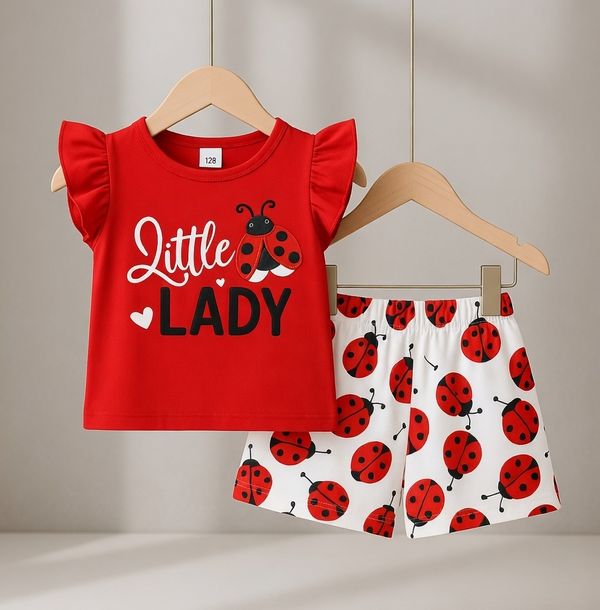 ✨ Pure Cotton Baby Fabrics Material Stylish T-Shirts set💫