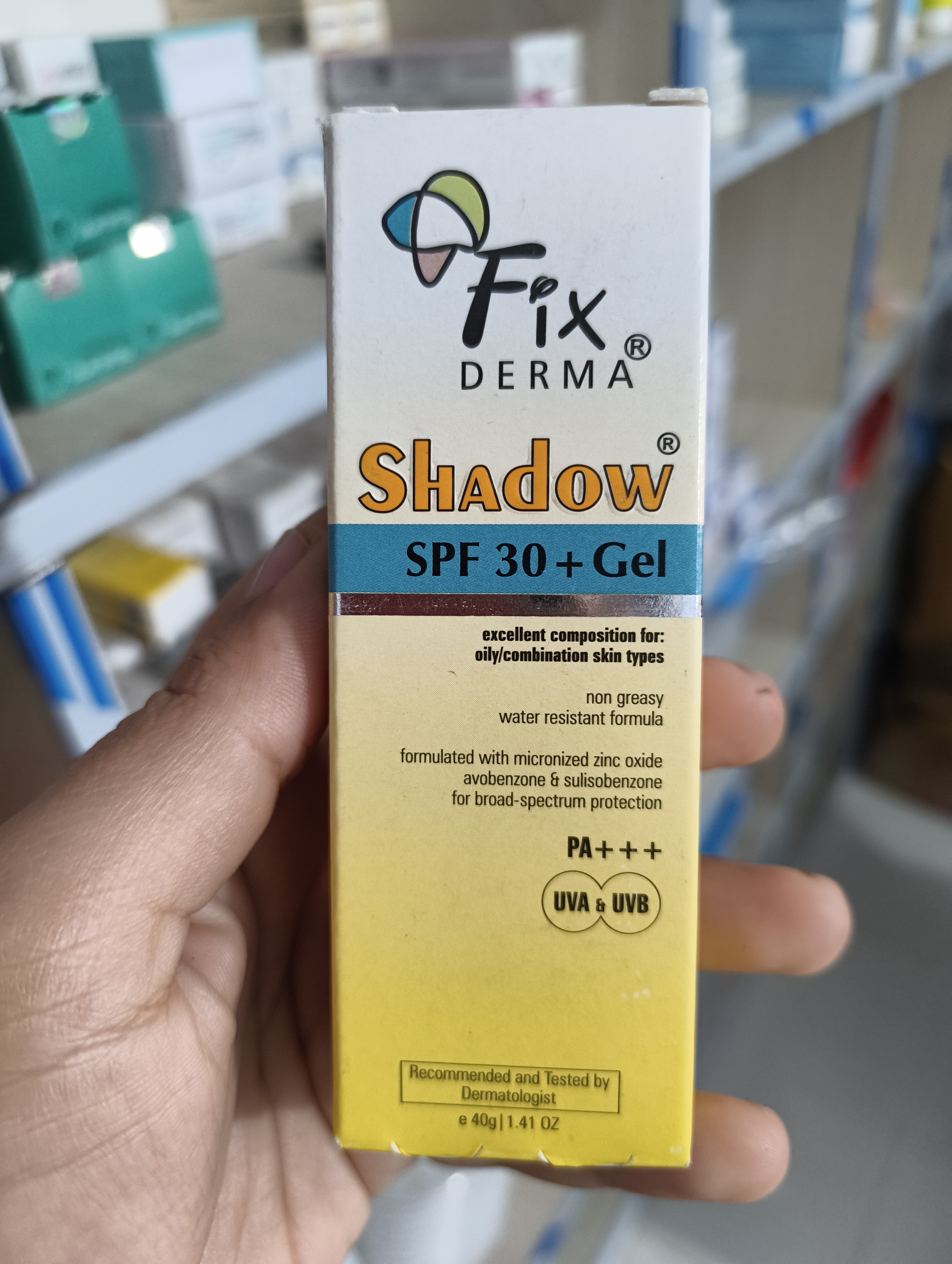 Fixderma Shadow SPF 30+Gel PA+++ 40g_img_1