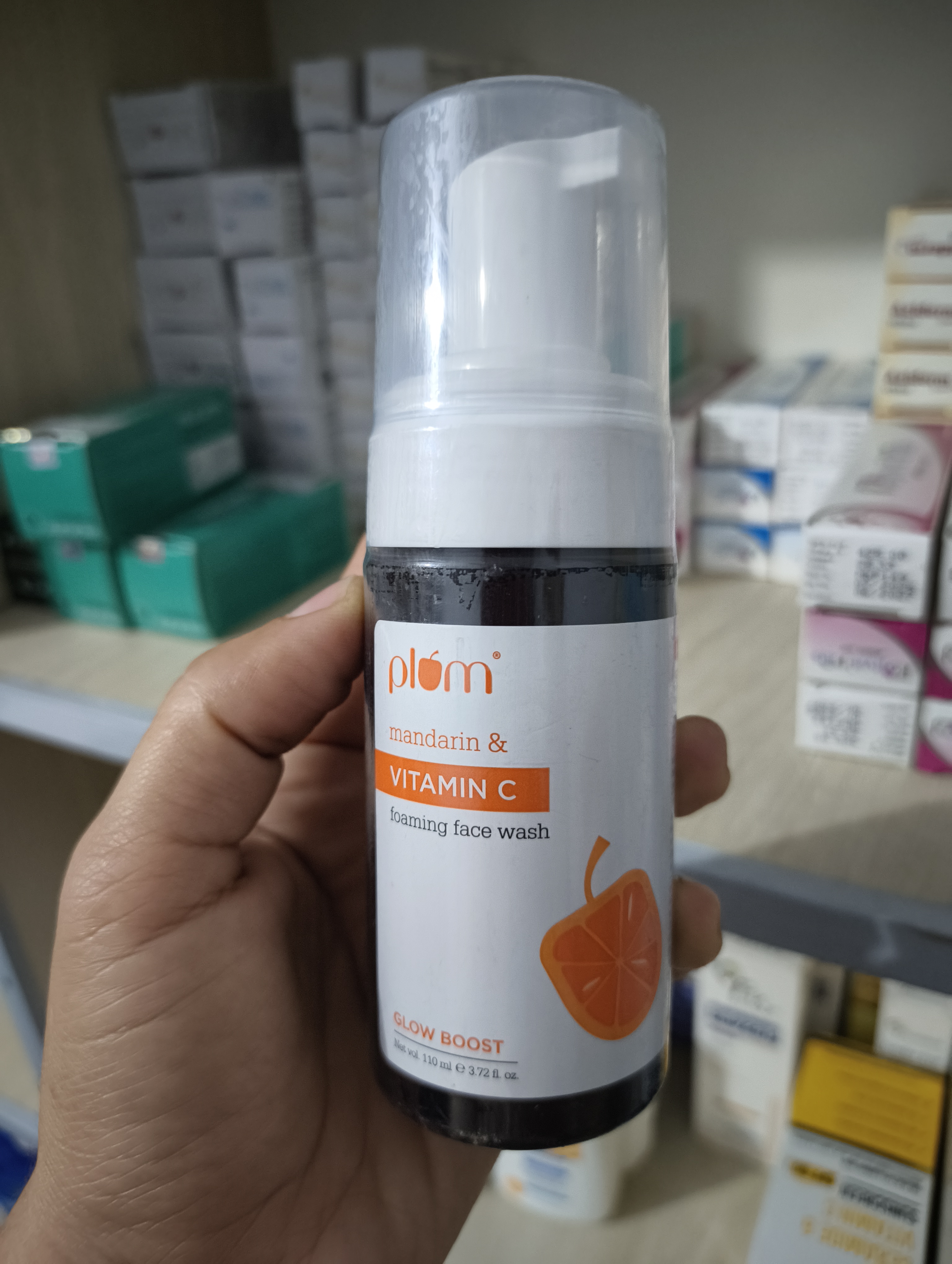 Plum Mandarin & Vitamin C Foaming Face Wash_img_1