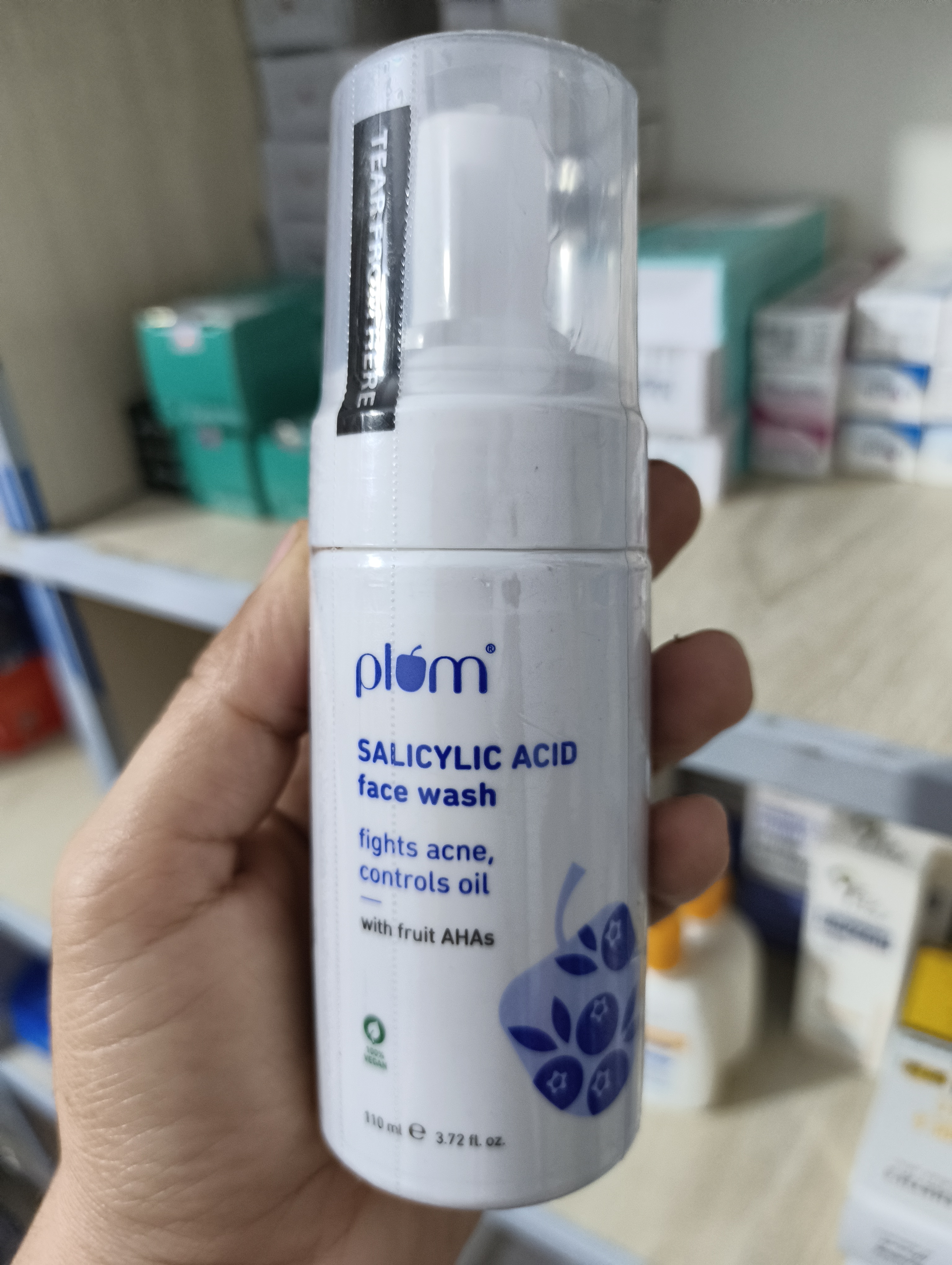 Plum Salicylic Acid Face Wash - 110ml_img_1