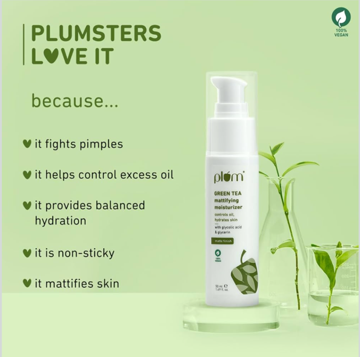 Plum Green Tea Mattifying Moisturizer – 50ml_img_0