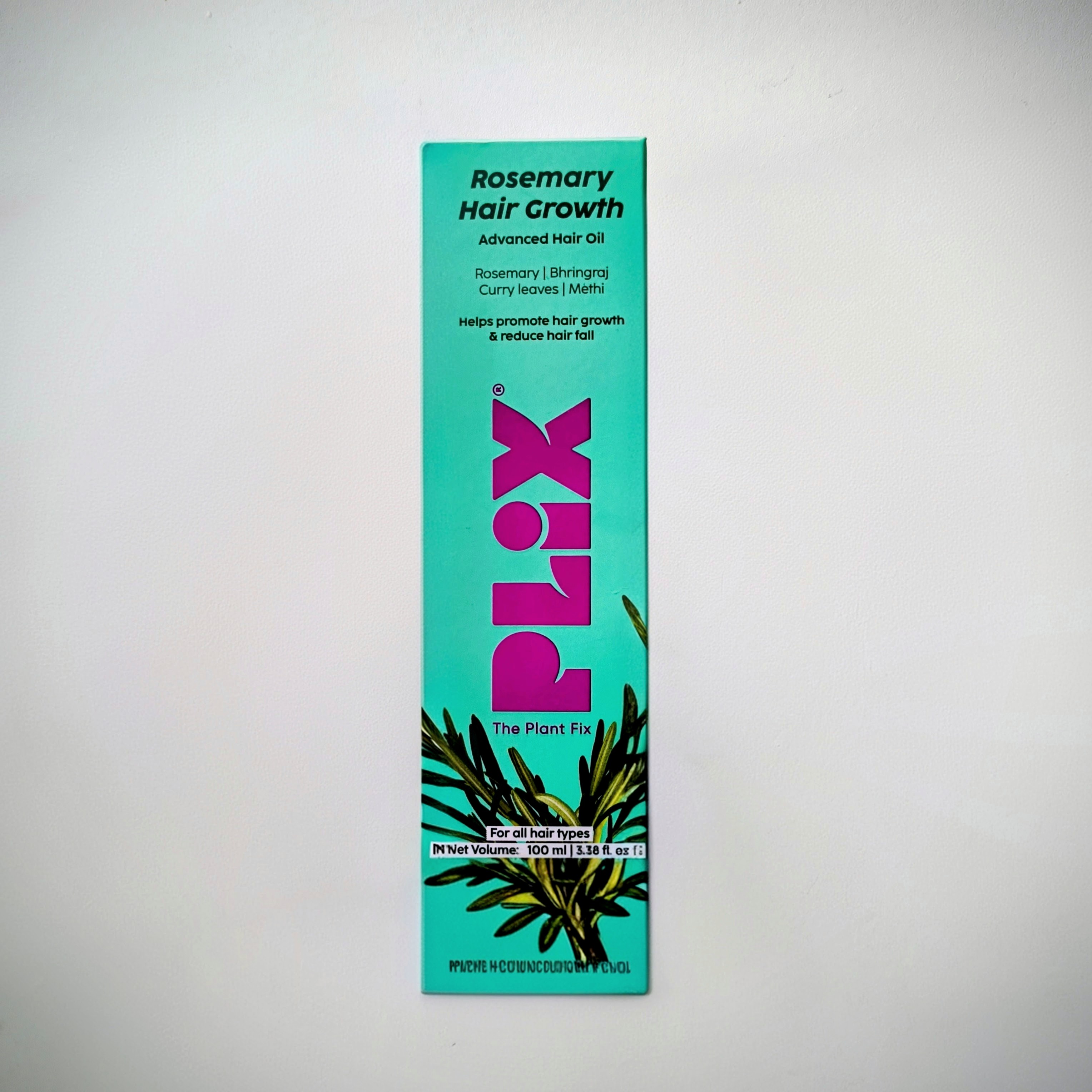 Plix Rosemary Hair Growth Advanced Hair Oil- 100ml_img_0