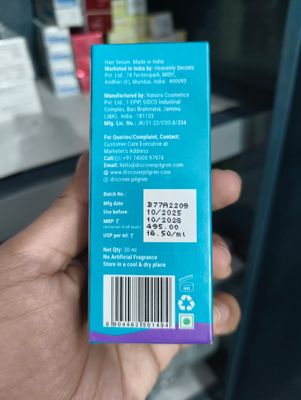 Pilgrim Anti-Hairfall Serum with Spanish Rosemary 30ml_img_3