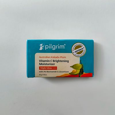 Pilgrim Australian Kakadu Plum Vitamin C Brightening Moisturizer with 3% Niacinamide & Glutathione -50g_img_0