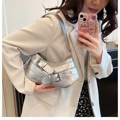 Two belt shoulder bag_img_4