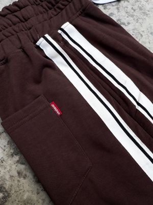 Stripe (Coffe) Oversized Low-Cut Baggy_img_5